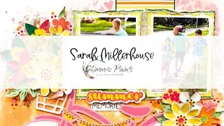 Happy Summer Memories | Sarah Millerhouse | Shimmerz Paints Design Team