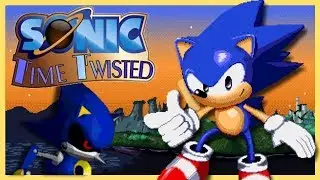 THIS GAME IS SO GOOD!! Sonic Plays Sonic Time Twisted
