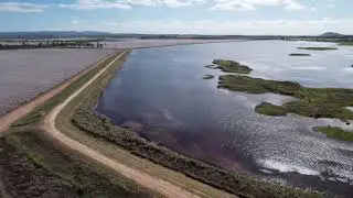 Mareeba cotton fields Drone footage