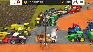 Fs 18 Traffic Jam On Road ! Fs 18 Multiplayer - Farming Simulator 18 Gameplay | Timelapse #fs18