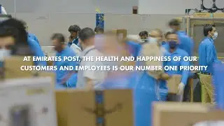 At Emirates Post, the health and happiness of our customers and employees is our number one priority