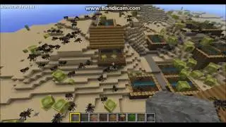 Minecraft Single Player Comments Spider and Slime Invasion