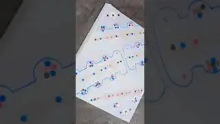 File Folder ✨ Decoration Idea। Project File Cover Decoration।🌟 Simple &💫Unique Decoration#shorts
