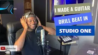 I made a Guitar Drill Beat🔥 🔥  in Studio One