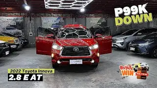 Видеодемонстрация Toyota Innova 2.8 E AT 2022 года