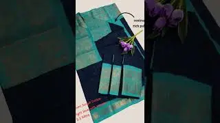 zari chekd sungudi pure soft cotton saree with contrast pallu🌼5.5 mtrs 999+₹ #saree #shopping #yt