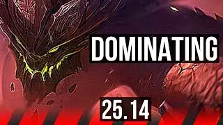 MALPHITE vs RENEKTON (TOP) | Dominating | KR Master | 25.14