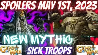Gems of War SPOILERS May 1st 2023 | NEW Mythic New Campaign New Heroic gem ALL PLATFORMS