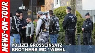 BROTHERS MC | TV-Beitrag! 01.05.2016 Riesen Polizeiaufgebot wegen Rockerclub in Wiehl