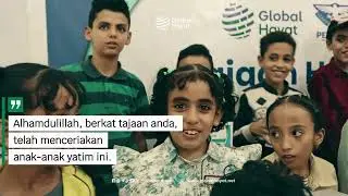 Tajaan Hayat Anak Yatim Yaman | Bantuan Global Hayat di Taiz, Mareb, Hadhramaut & Lahj