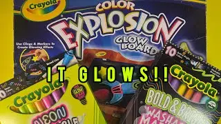 Crayola Glow Board! Is this 2010 craft kit any good?