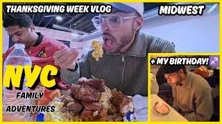 Уютная неделя Дня благодарения на Среднем Западе 🦃 ✈️ | Семейные моменты, поездки и воспоминания ...