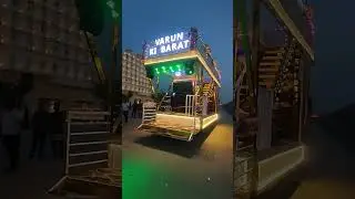 Rajasthan ka King double decker gadi DJ on wheels #viralpicture  #photoshooot