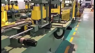 Power transformer silicon steel core cutting line