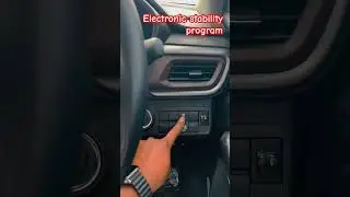 How to Electronic stability program off or on in vehicle #automobile #viralshort #shorts #new......