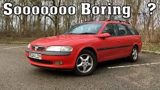 Vauxhall Vectra - Most BORING Car EVER? (1997 2.5 V6 Sport Estate Road Test)