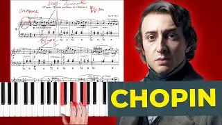 Analyse d'une pi&egrave;ce de Chopin : Valse No.1 en Lab majeur, Op.69
