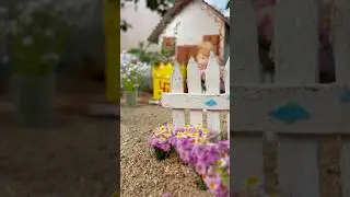 DIY Miniature Village Setup | Tiny Details, Big Impact! 🔍🏡