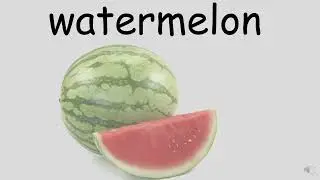 Fruit Vocabulary for ESL beginners