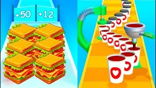 Coffee Idle Stack Simulation Vs Food Run Satisfying Asmr All New Max Updatetop Tiktok Gameplay BZ782