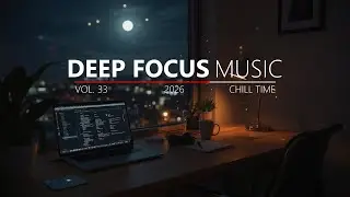 Calm Beats for Deep Focus 🌙 Smooth Instrumentals for Work, Study & Creativity ✨ Chill Time Music Hub