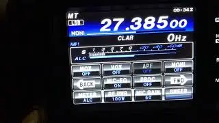 Yaesu FT-991 on 11 meters cb