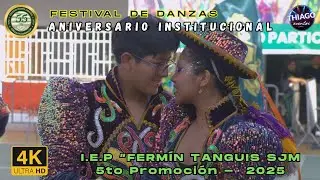 Caporales - Bolivia  - 5to de secundaria - Colegio Fermín Tangüis 2025
