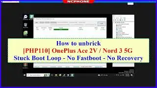 OnePlus Ace 2V/Nord 3 5G Stuck Boot Loop - No Fastboot - No Recovery how to fix?