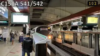 [Last Tripple KSFA on CAL Before SD2][SMRT] KSF C151A 541/542 ~ Arriving Tanah Merah