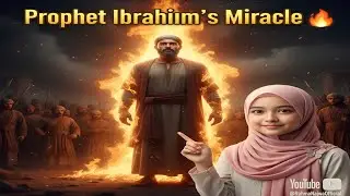 The Miracle of Fire That Could Not Burn Prophet Ibrahim | Story of Faith ✨