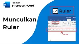 Cara Menampilkan Ruler Word