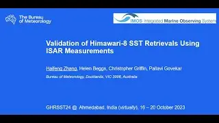 14-S3 Validation of Himawari-8 SST  Retrievals Using Infrared SST Autonomous Radiometer Measurements