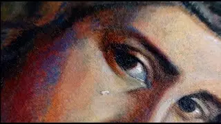 My painting - The Tear of Christ - by Raya Cotton - Story Behind the Painting