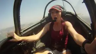Jaime aerobatics in the Nanchang CJ6A