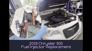 How to Diagnose & Replace the Fuel Injector on 2018 Chrysler 300 / misfire problem