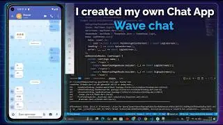 I Built My Own Chat App Using Flutter & Firebase | WaveChat
