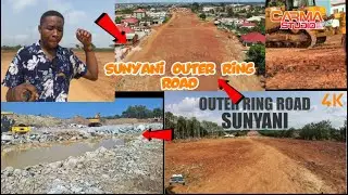 🚨UPDATE‼️Sunyani OUTER Ring Road Construction Update, Watchman - Asufufu Koonum. CarmaVlogs Update