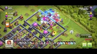 Queen walk and Yetti attack Strategy 15 th Max TownHall/ Clash Mash