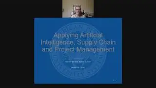 Applying Artificial Intelligence, Supply Chain and Project Management