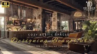 Cozy Rustic Spaces: Designing Beautiful Areas for Year-Round Comfort