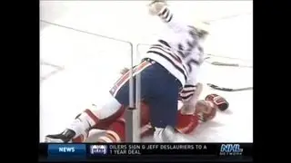 Flames @ Oilers Game 4 1991 Playoffs