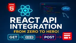 Master React API Integration: Data Table + Form POST