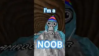I'm a NOOB/Remake #shorts #fyp #gorillatag #gorillatagfun #gtag #funny #noob #gorilla #jmancurly