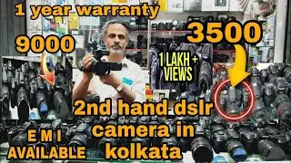 starting : 3500 2nd hand dslr camera in kolkata // @jibaofficial  // unlimited 5600d stock #2022