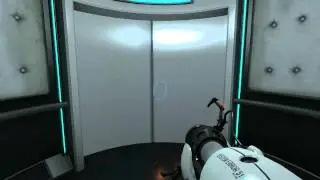 Portal Pro Speedrun, Phase 1 - map 'fall', 22 seconds