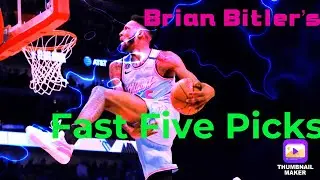 Brian Bitler&rsquo;s Fast Five Free Sports Betting Selections Friday 1/27/23