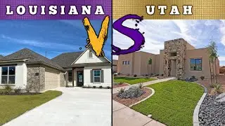 Louisiana VS Utah Homes - Compare Which House Is More IMPRESSIVE?