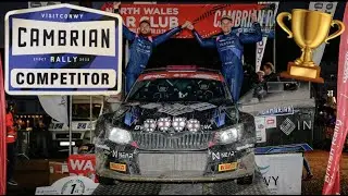 CAMBRIAN RALLY WIN - FIRST BRITISH RALLY CHAMPIONSHIP WIN #britishrallychampionship #winners #vlog