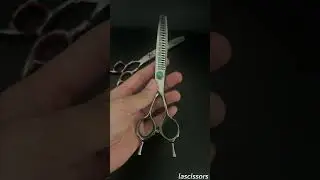 New curved tooth scissors #groomers #cat #cats#lascissors #petgroomingscissors #curvedscissors #dogs