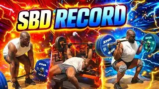 SBD RECORD 🥇| The Performance That Shocks the Sports World #SBDRecord #WorldRecord #Powerlifting